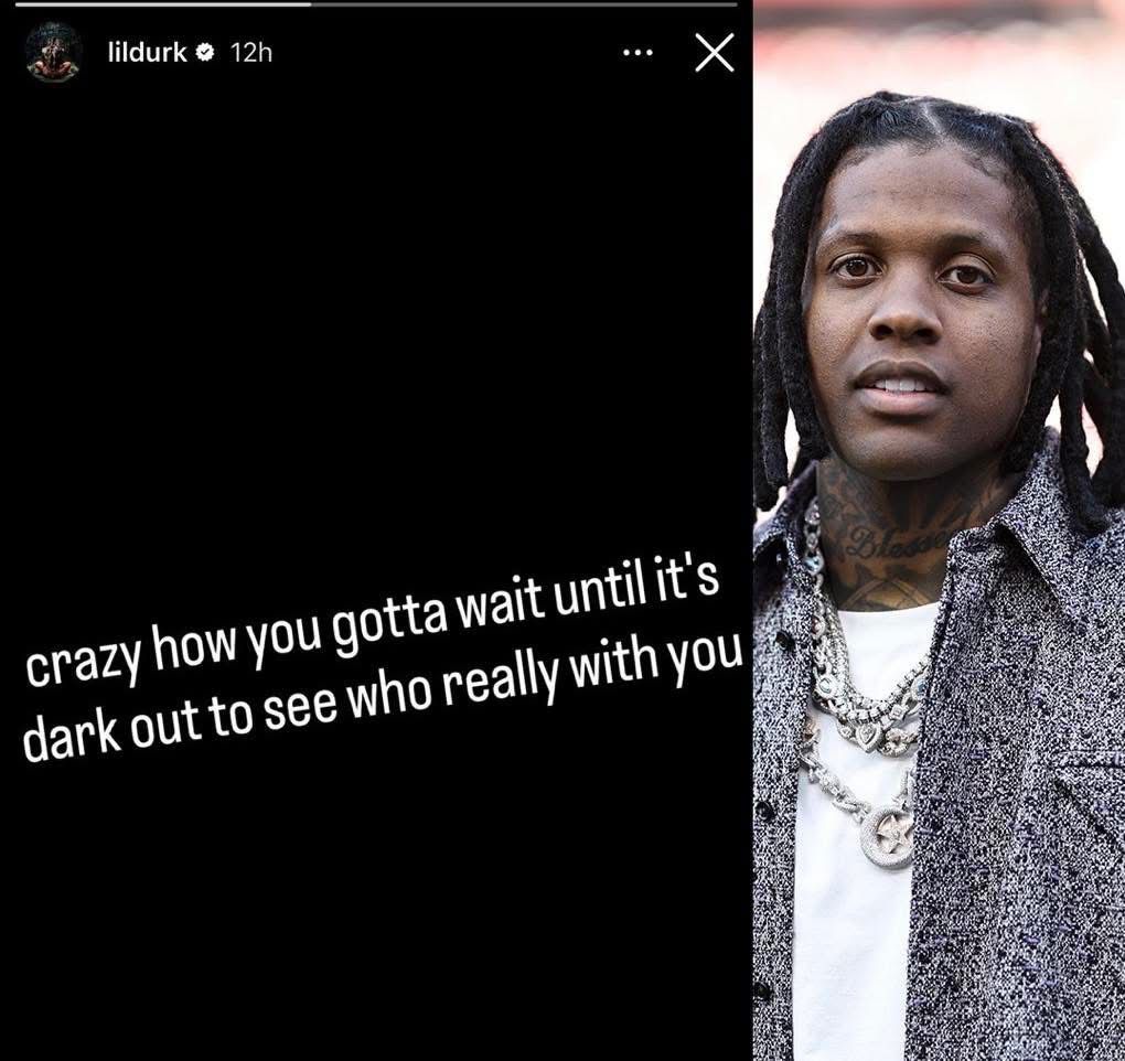 Lil Durk Reportedly Held in Solitary Confinement for Four Months